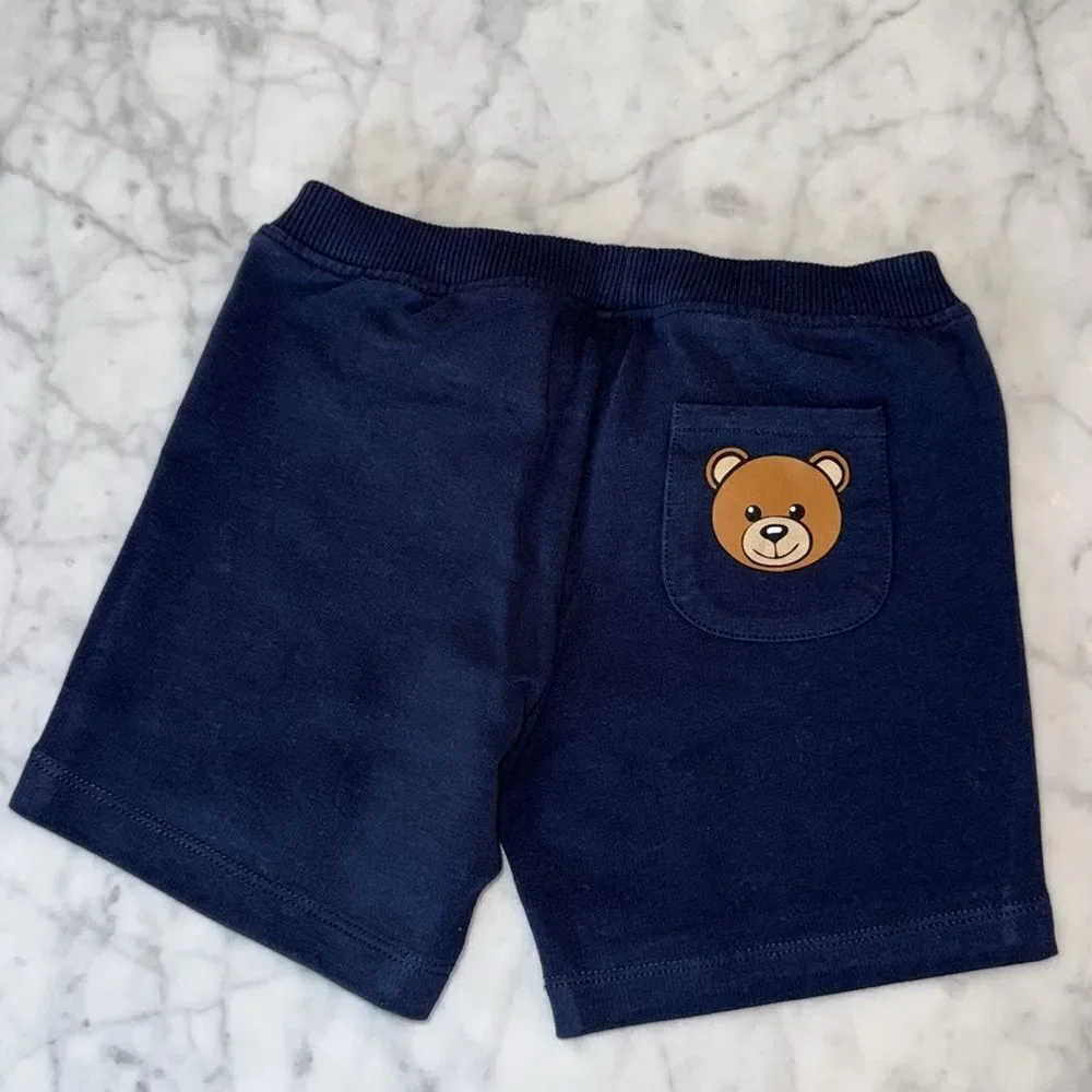 Moschino Dark Blue Casual Shorts 18/24M